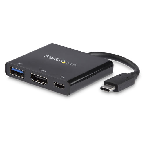 USB-C Multiport Adapter HDMI 60W Power Delivery Black 4096x2160