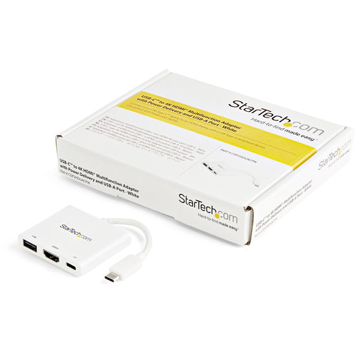 USB-C Multiport Adapter StarTech.com CDP2HDUACPW HDMI USB 3.0 60W PD - CDP2HDUACPW