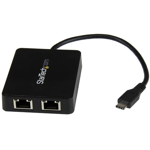 Ethernet Adapter StarTech.com USB-C Dual Gigabit RJ-45 5000 Mbit/s - US1GC301AU2R
