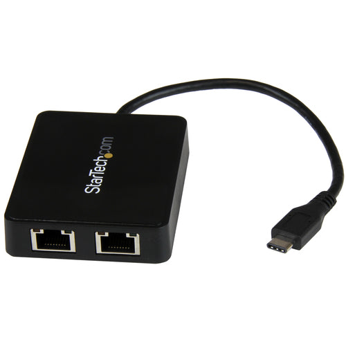 Ethernet Adapter StarTech.com USB-C Dual Gigabit RJ-45 5000 Mbit/s - US1GC301AU2R