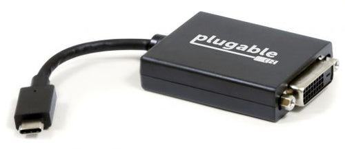 USB-C to DVI Adapter Plugable Technologies 1920x1200 Driverless