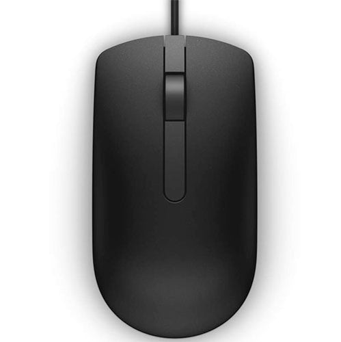 Optical Mouse DELL MS116 1000 DPI USB Type-A Ambidextrous Black