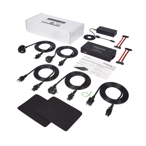 Standalone Hard Drive Duplicator Black 1:1 SATA SAS Eraser USB 3.2