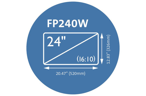 Kensington FP240W Privacy Screen Filter for 24" Widescreen Monitors - Anti-Glare, Anti-Reflective