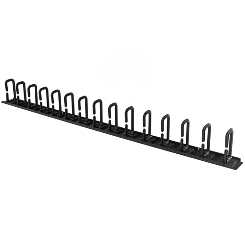 Vertical Cable Organizer StarTech.com CMVER20UD Steel 2.8ft D-Ring Hooks Black