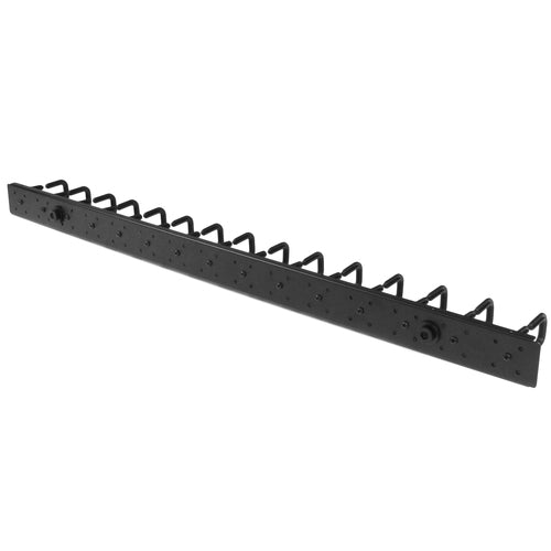 Vertical Cable Organizer StarTech.com CMVER20UD Steel 2.8ft D-Ring Hooks Black