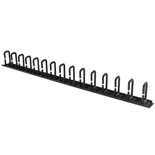 Vertical Cable Organizer StarTech.com CMVER20UD Steel 2.8ft D-Ring Hooks Black