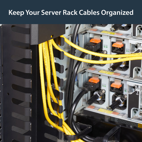 Cable Organizer StarTech.com Vertical 6ft Rack Plastic Steel