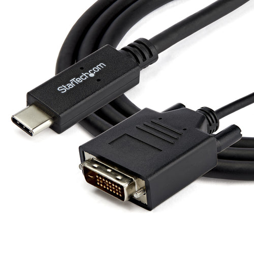Video Cable Adapter StarTech.com CDP2DVIMM2MB USB-C to DVI-D 6.6 ft 1920x1200