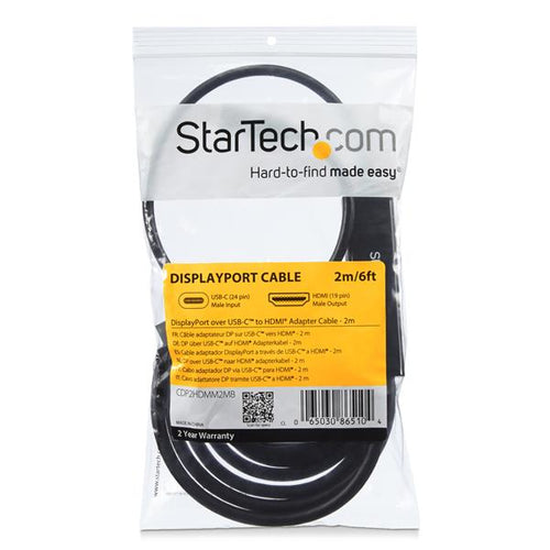 Video Cable Adapter StarTech.com USB-C to HDMI 4K 1m