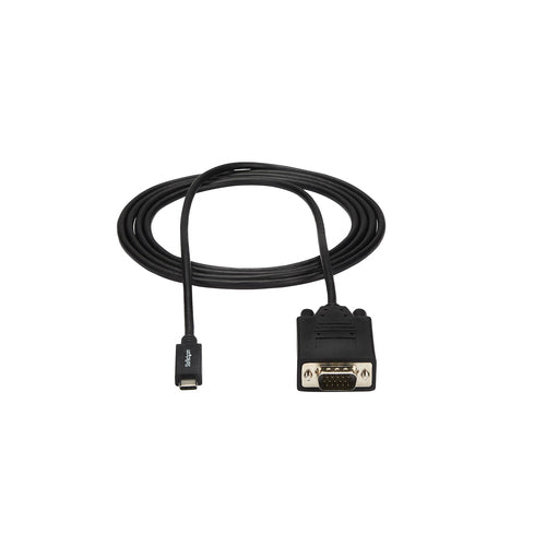 USB-C to VGA Video Adapter Cable 1920x1200 6ft Thunderbolt 3 Compatible