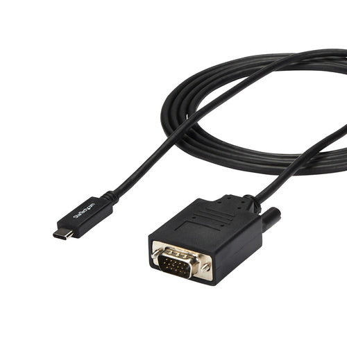 USB-C to VGA Video Adapter Cable 1920x1200 6ft Thunderbolt 3 Compatible