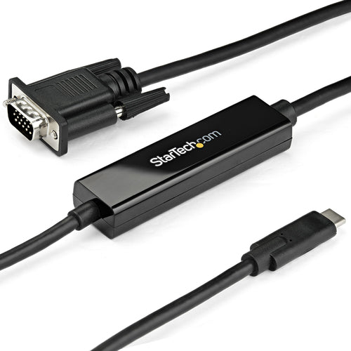 Video Cable Adapter StarTech USB-C to VGA 1920x1200 Thunderbolt 3 - CDP2VGAMM1MB