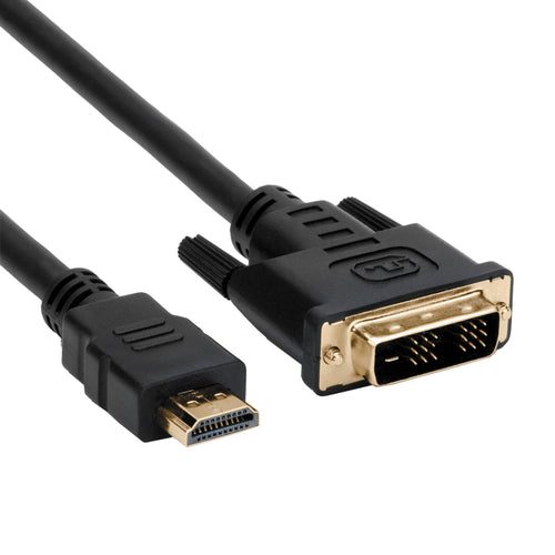 Video Cable Adapter Axiom HDMI to DVI-D 1.8m Male to Male Gold-Plated
