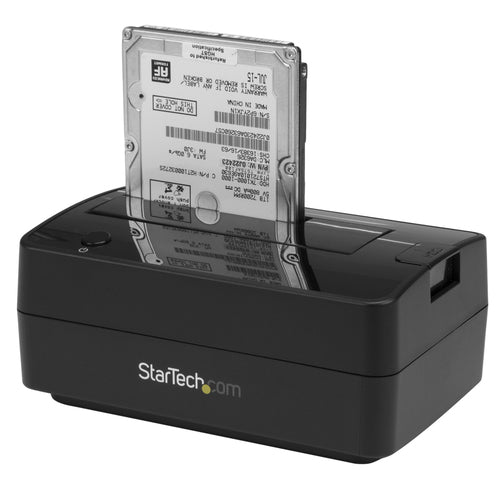 StarTech SDOCKU313E Docking Station - USB 3.1 & eSATA, 6TB HDD/SSD Support