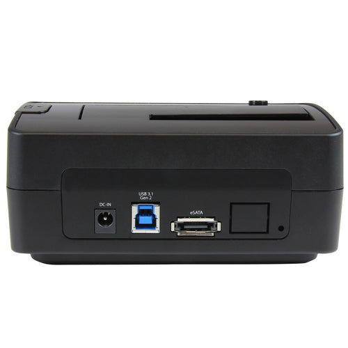 StarTech SDOCKU313E Docking Station - USB 3.1 & eSATA, 6TB HDD/SSD Support