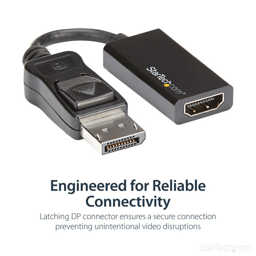 Video Cable Adapter StarTech DP2HD4K60S 4K 60Hz DP to HDMI - DP2HD4K60S