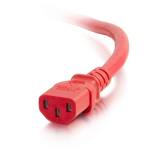 Power Cable C2G 0.9m C14 to C13 Durable Connector for Devices