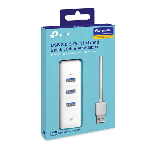 Laptop Dock TP-Link UE330 Wired USB 3.2 Type-A RJ-45 - UE330