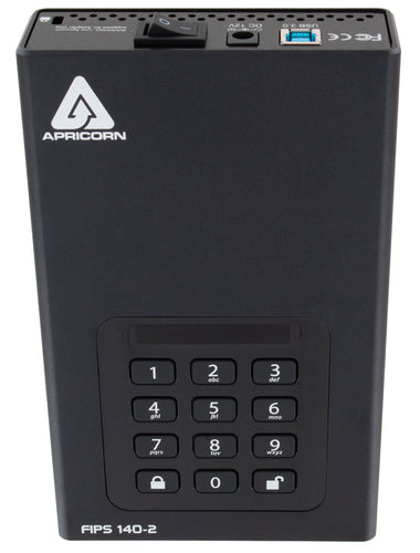 Apricorn Aegis Padlock DT FIPS external hard drive