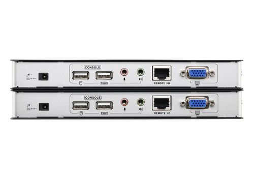 ATEN KVM Extender USB VGA Audio RS-232 200m Cat5 1920x1200