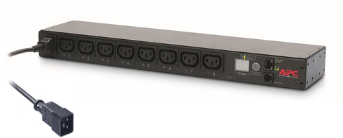 Power Distribution Unit PDU APC AP7921B 8 AC Outlets Metered Switched 0U/1U Black