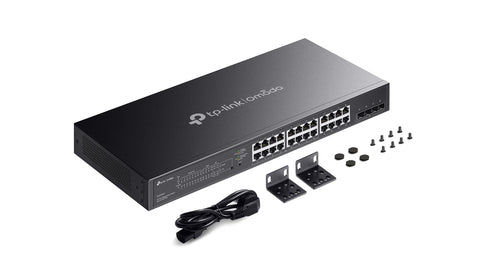 Network Switch TP-Link Omada SG2428LP 28-Port Gigabit PoE+ Managed Rack-Mountable