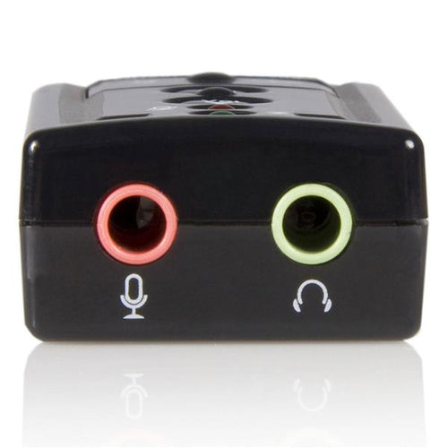USB Audio Adapter StarTech.com ICUSBAUDIO7 7.1 Channel Plug-and-Play Compact Sound Card