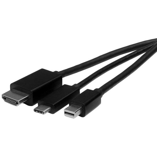 Video Cable Adapter StarTech.com CMDPHD2HD 2M USB-C Mini DisplayPort to HDMI