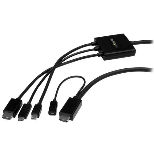 Video Cable Adapter StarTech.com CMDPHD2HD 2M USB-C Mini DisplayPort to HDMI