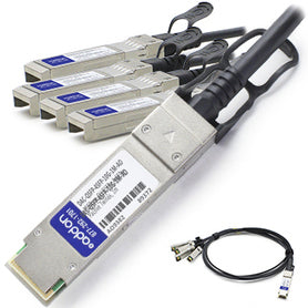 DAC Cable Male/Male QSFP+ to 4 SFP+ 10G 1M InfiniBand