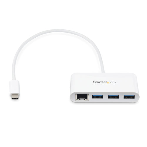 USB-C Hub StarTech.com HB30C3A1GEA 3-Port Gigabit Ethernet 5Gbps - HB30C3A1GEA