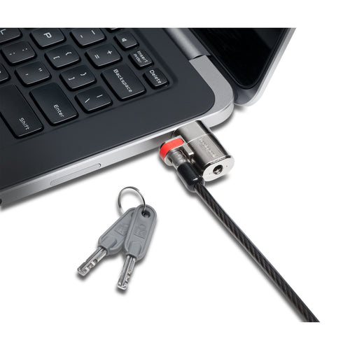 Kensington ClickSafe Keyed Lock for Dell Laptops Steel Black