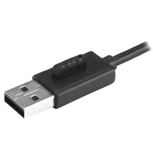 USB Hub StarTech 4-Port Portable USB 2.0 480 Mbit/s Built-in Cable