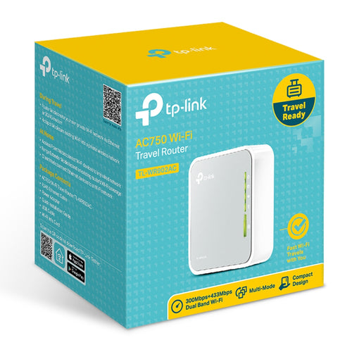Wireless Router TP-Link TL-WR902AC Wi-Fi 5 Dual-Band 4G Portable - TL-WR902AC