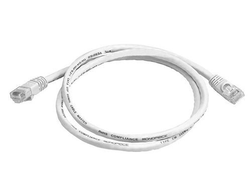Networking Cable Monoprice Cat6 0.9m U/UTP RJ-45 White