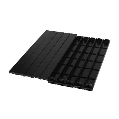 CyberPower CRA20001 Vented Blank Panel - Black - 10 Pack - Rack Accessory