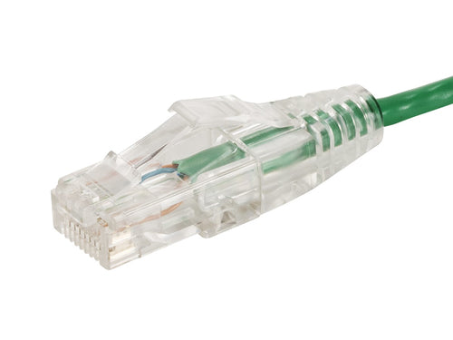 Networking Cable Monoprice 14ft SlimRun Cat6 U/UTP RJ-45 Green