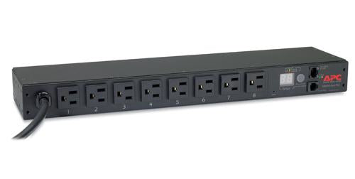 APC AP7800B Metered PDU - 1U Power Distribution Unit with 8 AC Outlets