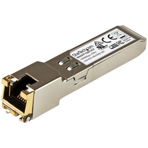 Network Transceiver Module StarTech.com MA-SFP-1GB-TX 1000BASE-T SFP to RJ45 100m - MASFP1GBTXST