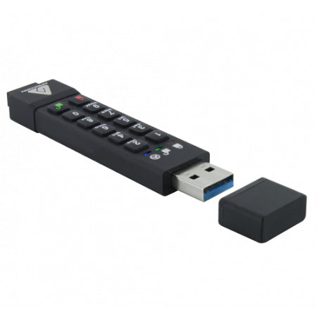 Apricorn Aegis Secure Key 3z USB Flash Drive 128GB 190MB/s