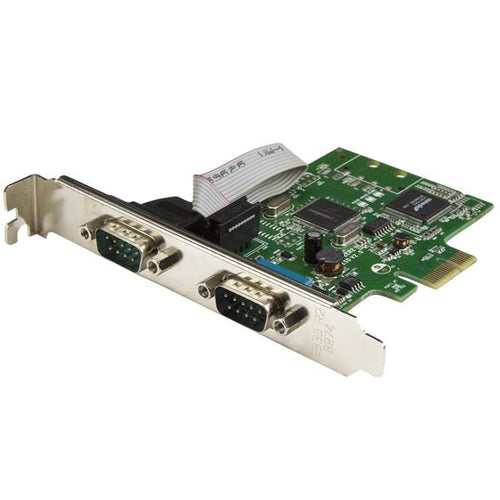 Serial Card StarTech.com PEX2S1050 2-Port PCIe RS-232 Full-height Low-profile - PEX2S1050