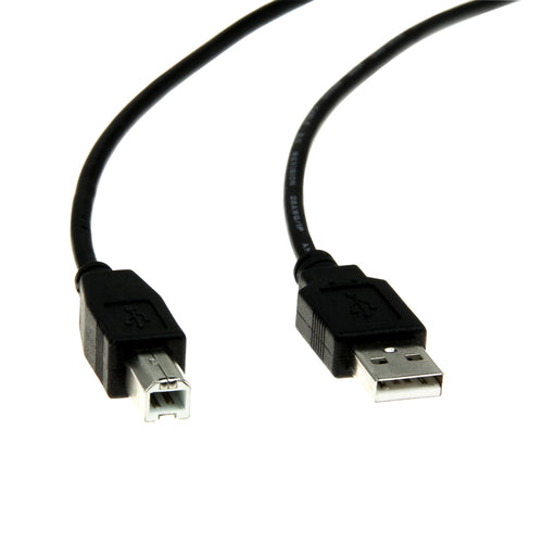 USB Cable Rocstor Y10C115-B1 3.048m USB 2.0 Male to Male Black