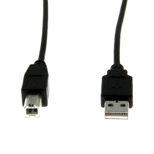 USB Cable Rocstor Y10C115-B1 3.048m USB 2.0 Male to Male Black
