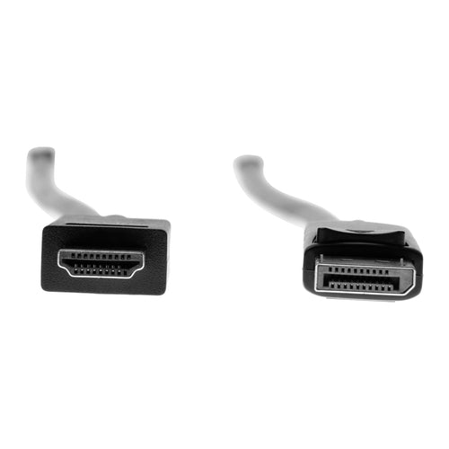 Video Cable Adapter Rocstor Y10C127-B1 DisplayPort to HDMI 4K 1.8M Male to Male