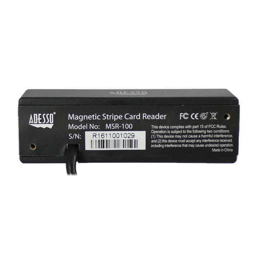 Adesso MSR-100 magnetic card reader