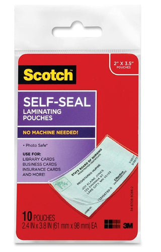 Scotch LS851-10G laminator pouch