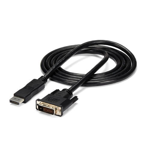 Video Cable Adapter StarTech.com DP2DVIMM6 6ft DisplayPort to DVI-D 1080p - DP2DVIMM6