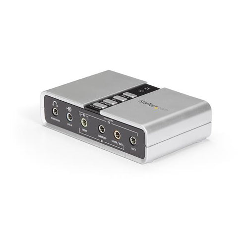USB Audio Adapter StarTech.com ICUSBAUDIO7D 7.1 SPDIF Digital Audio 16 Bit - ICUSBAUDIO7D