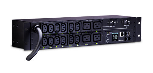 Power Distribution Unit CyberPower PDU81008 16 AC Outlets 2U Metered Monitored Switched